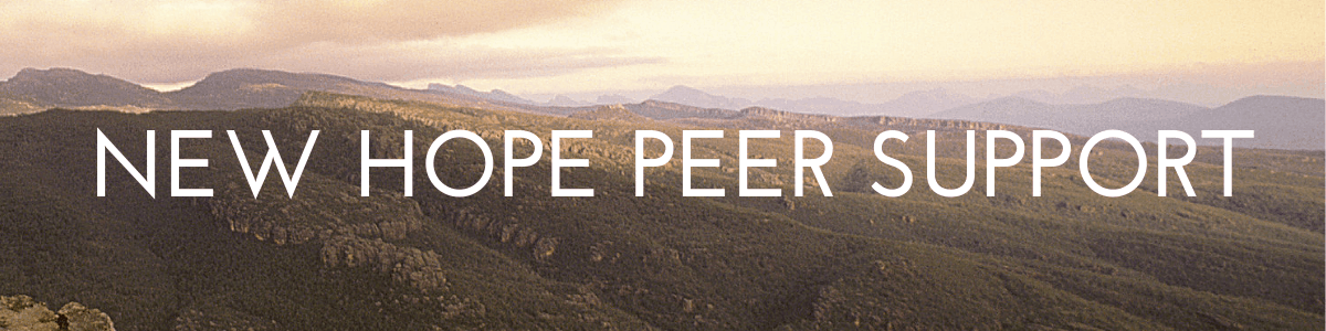 new hope peer support big banner